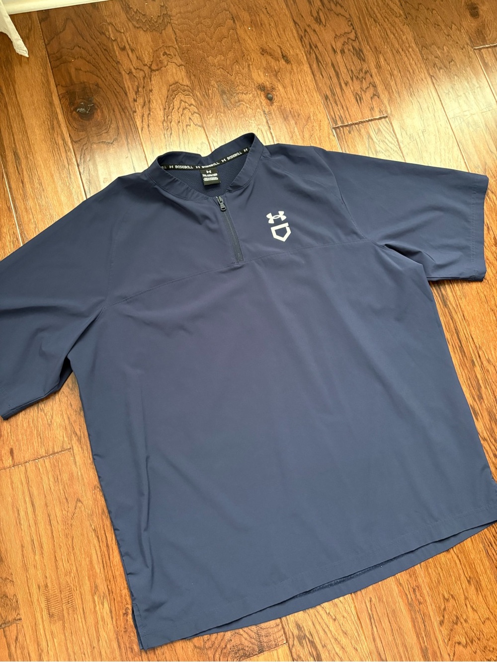 Under Armour Men's Utility Short Sleeve Cage Jacket 2XL Midnight Navy